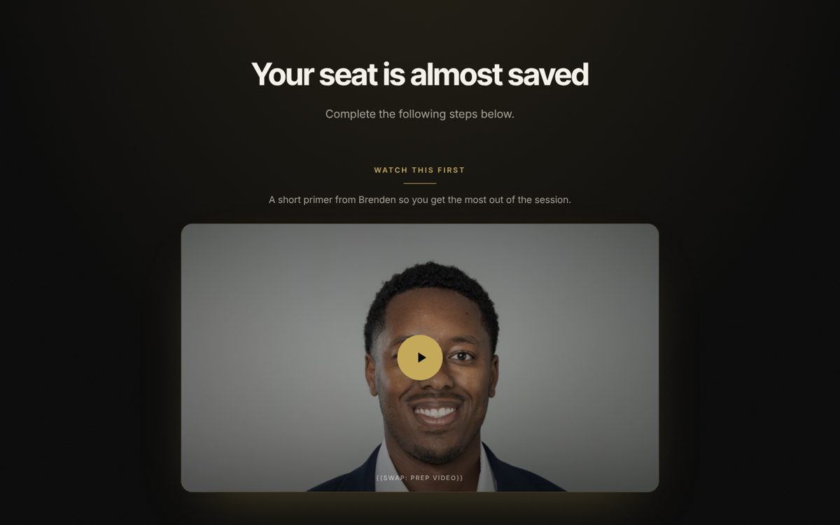Thank-you page preview